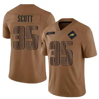 Eagles de Philadelphie hommes 35 Boston Scott 100e saison de vapeur Limited  Maillot - Blanc - NFL Maillot Pas Cher - Top Styles Pour le fan de Sport