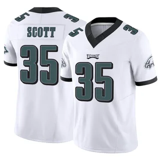 Men's Nike Boston Scott Midnight Green Philadelphia Eagles Game Jersey Size: Small