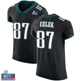 NWT Kids BRENT CELEK #87 Philadelphia Eagles Green Nike YOUTH