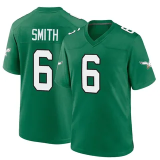 Youth Philadelphia Eagles DeVonta Smith Nike Black Game Jersey