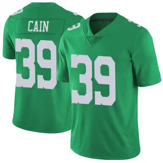 Deon Cain Men's Philadelphia Eagles Nike Silver Inverted Jersey - Legend