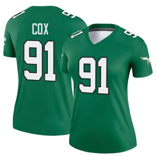 Women's Nike Fletcher Cox Green Philadelphia Eagles Game Jersey