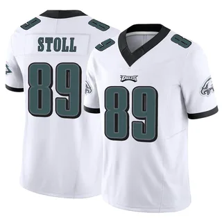 Jack Stoll 89 Philadelphia Eagles Super Bowl LVII Champions Women Game  Jersey - Black - Bluefink