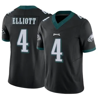 Limited Men's Jake Elliott Silver Jersey - #4 Football