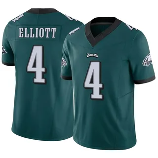 Limited Men's Jake Elliott Silver Jersey - #4 Football