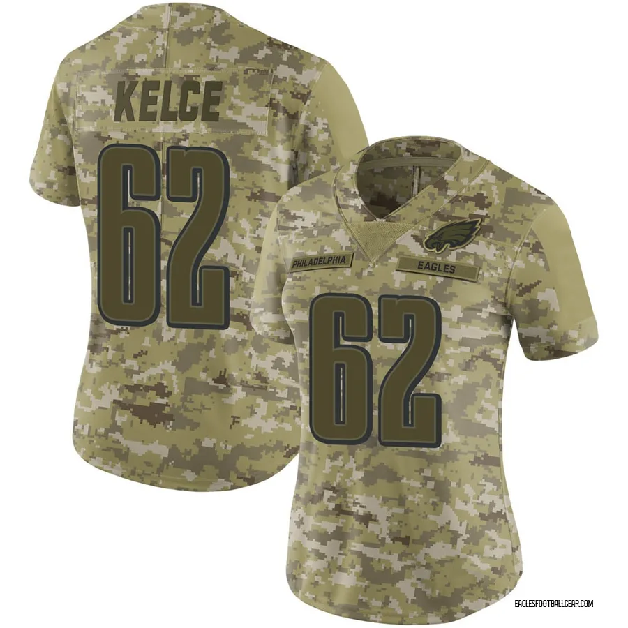 Nike Eagles 62 Jason Kelce White Vapor Untouchable Player Limited Jersey